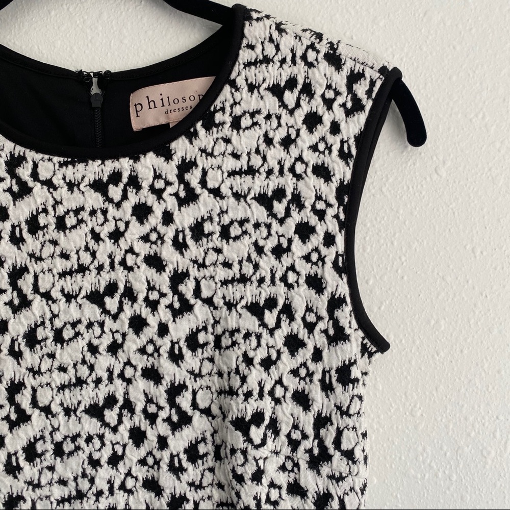 Philosophy Animal Print Tank Dress Black and White Size XS - Picture 3 of 7